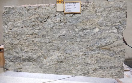 Azul Celeste granite slab