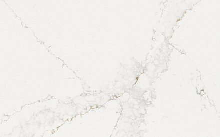 Bronze Rivers quartz — White Marble