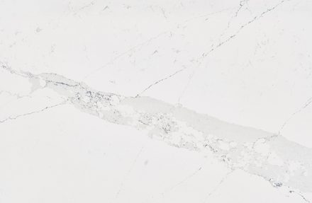 Ethereal Indigo quartz — White Marble