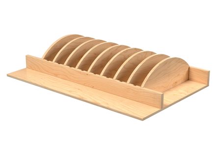Adjustable Deep Drawer Insert for Base Cabinet Drawer — Rev-A-Shelf cabinet organizer