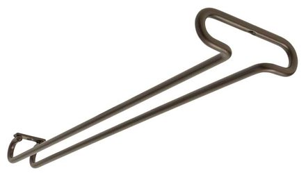 Brass Under Cabinet Wine Glass Holder — Rev-A-Shelf cabinet organizer