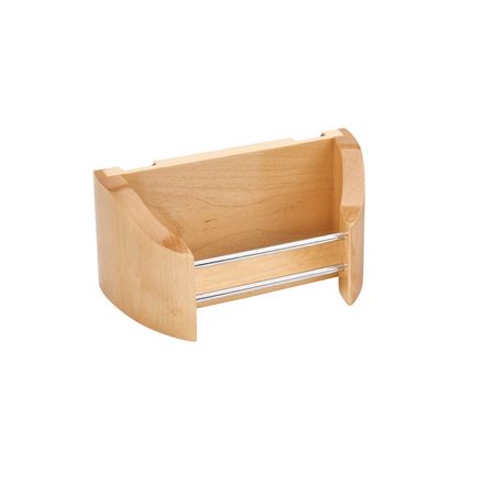 Cabinet Door Mount Wood Storage Tray — Rev-A-Shelf cabinet organizer