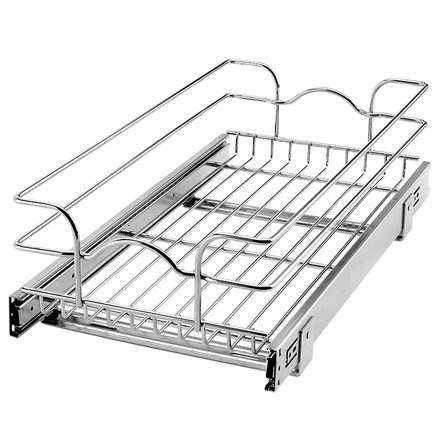 Pull-Out Wire Basket — Rev-A-Shelf cabinet organizer