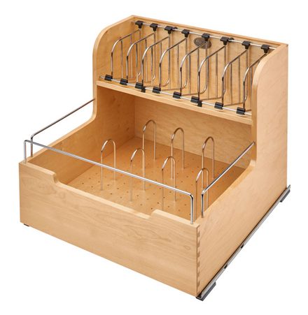 Pull-Out Food Storage Container Organizer — Rev-A-Shelf cabinet organizer