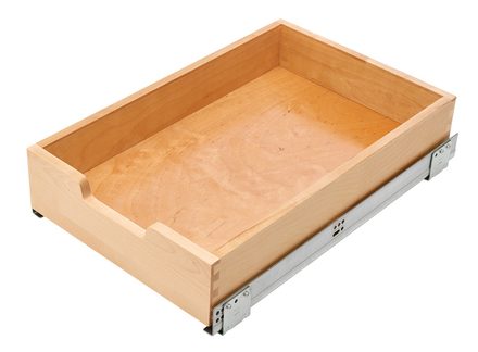 Wood Standard Pull-Out Drawer — Rev-A-Shelf cabinet organizer